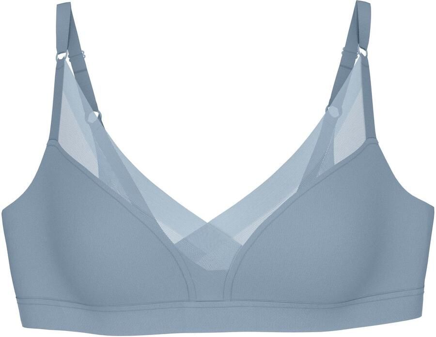 Triumph Beugelloze-bh Shape Smart gladmakend zonder vulling voorgevormde cups zacht licht vor d - Foto 3