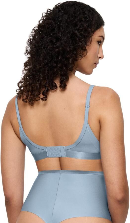 Triumph Beugelloze-bh Shape Smart gladmakend zonder vulling voorgevormde cups zacht licht vor d - Foto 4