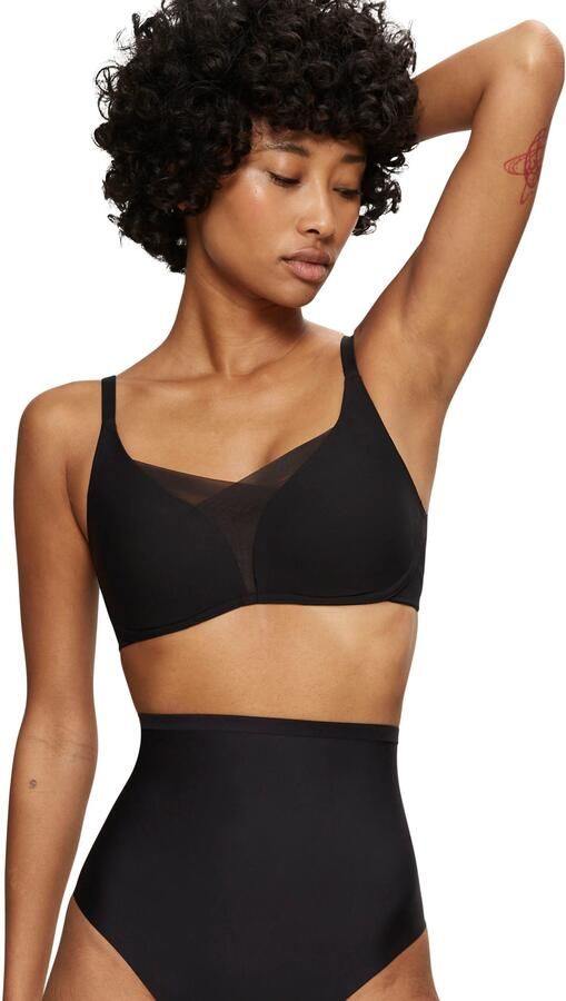 Triumph Beugelloze-bh Shape Smart P gladmakend gewatteerd diepe v-hals elastisch vormend (1-delig) - Foto 9