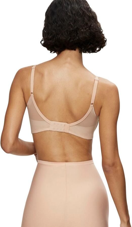 Triumph Beugelloze-bh Shape Smart P gladmakend gewatteerd diepe v-hals elastisch vormend (1-delig) - Foto 4