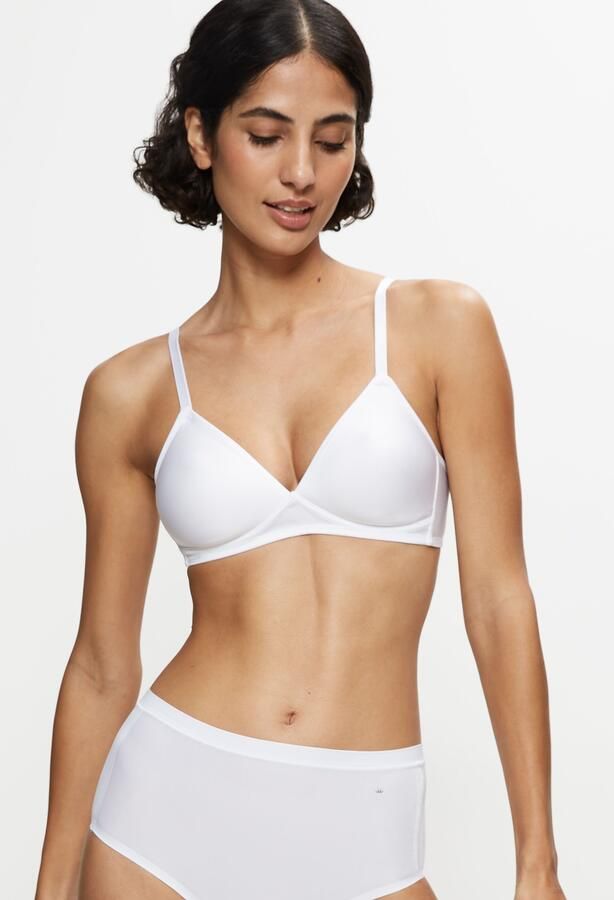 Triumph voorgevormde bh zonder beugel Soft Sensation wit - Foto 8