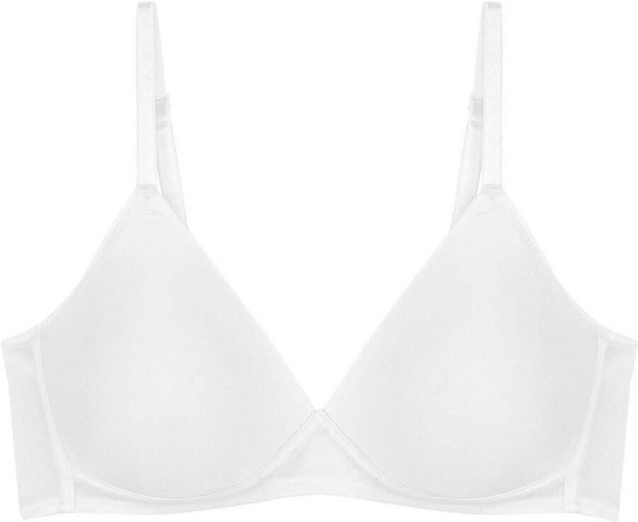 Triumph voorgevormde bh zonder beugel Soft Sensation wit - Foto 4