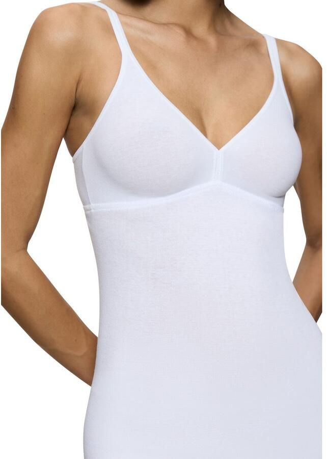 Triumph Bh-hemd Katia Basics BV X Katoenmix zonder beugel naadloos diepe V-hals