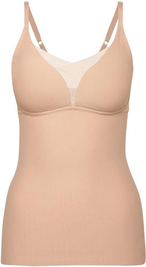 Triumph Bh-hemd Shape Smart Bra-Shirt gladmakend zonder beugel diepe v-hals met mesh-details - Foto 3