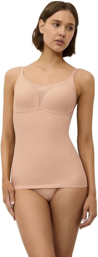 Triumph Bh-hemd Shape Smart Bra-Shirt gladmakend zonder beugel diepe v-hals met mesh-details - Foto 5