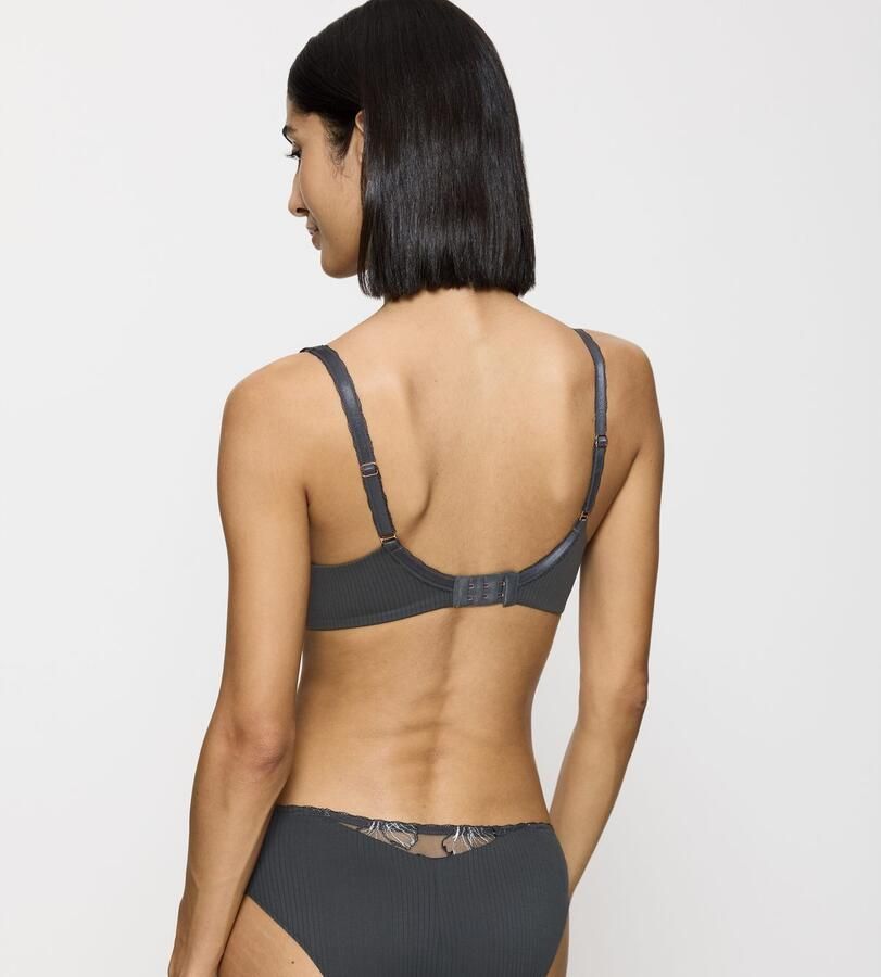 Triumph Bh met halve steuncups Wild Iris Florale Spacer-cups diepe ruguitsnijding gewatteerd vrouwelijk - Foto 3