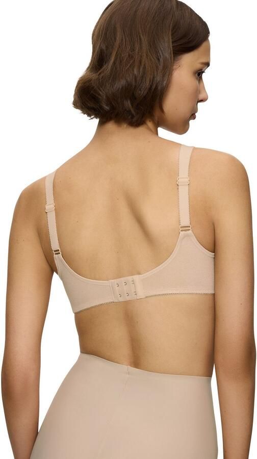 Triumph Bh zonder beugels Doreen + Cotton 01 N Klassieker met gaatjesborduurwerk (1-delig) - Foto 3