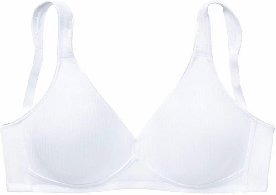 Triumph Bh zonder beugels Modern Soft Cotton N subtiel gestreept met vormgevende cups zonder vulling - Foto 7