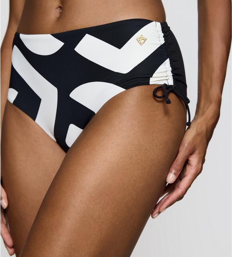 Triumph Bikinibroekje Summer Allure Maxi EX zijdelingse vetersluiting verstelbaar grafisch patroon