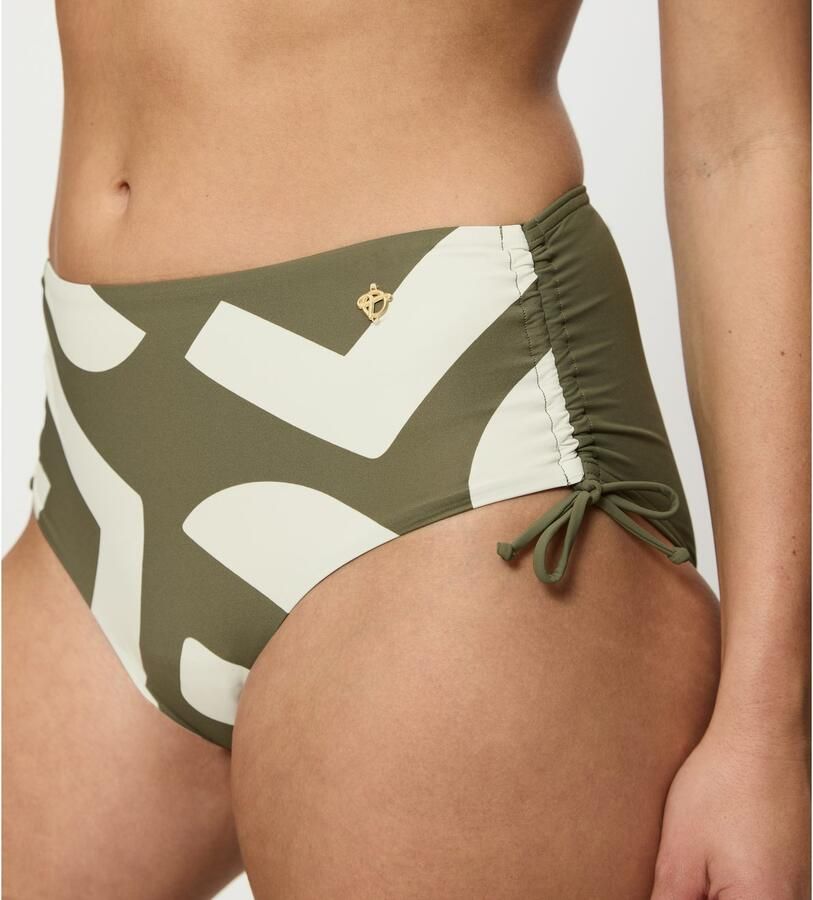 Triumph Bikinibroekje Summer Allure Maxi EX zijdelingse vetersluiting verstelbaar grafisch patroon