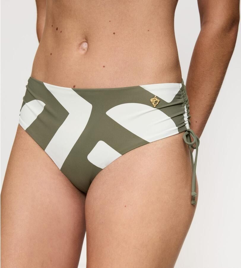 Triumph Bikinibroekje Summer Allure Midi X moderne print verstelbare zijveters
