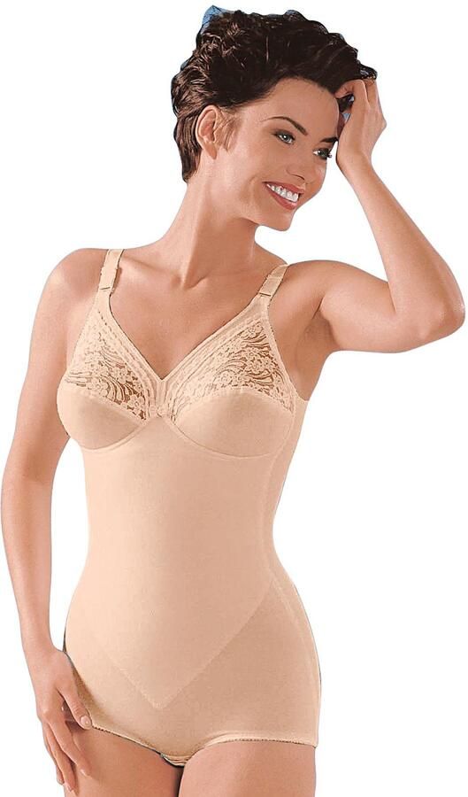 Triumph Corrigerende body Formfit BS X bloemenkant ronde ruguitsnijding diepe v-hals - Foto 6