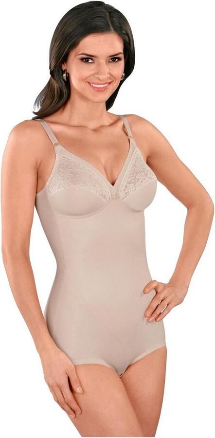 Triumph Corrigerende body Formfit BS X bloemenkant ronde ruguitsnijding diepe v-hals - Foto 5