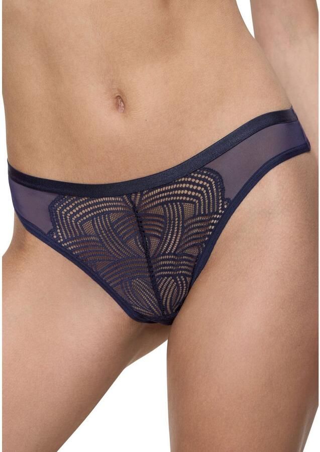 Triumph Brazilian slip Delightful Spotlight Kant hoge beenuitsnijding gladde netdelen elastisch - Foto 2