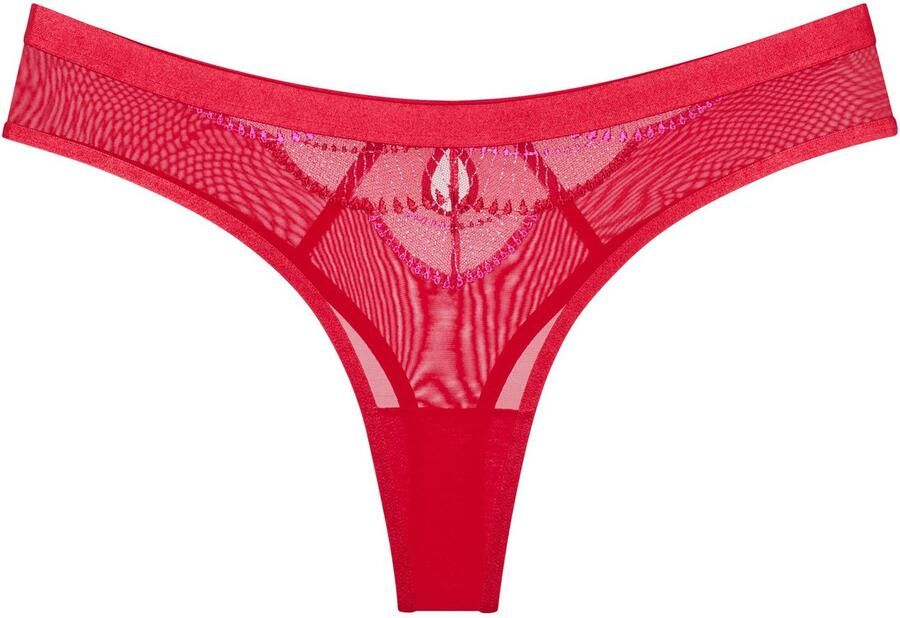 Triumph Brazilian slip Palina Sea Full Of Stars Keyhole-detail op de achterkant kant borduurwerk - Foto 3