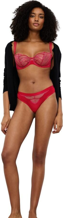 Triumph Brazilian slip Palina Sea Full Of Stars Keyhole-detail op de achterkant kant borduurwerk - Foto 4