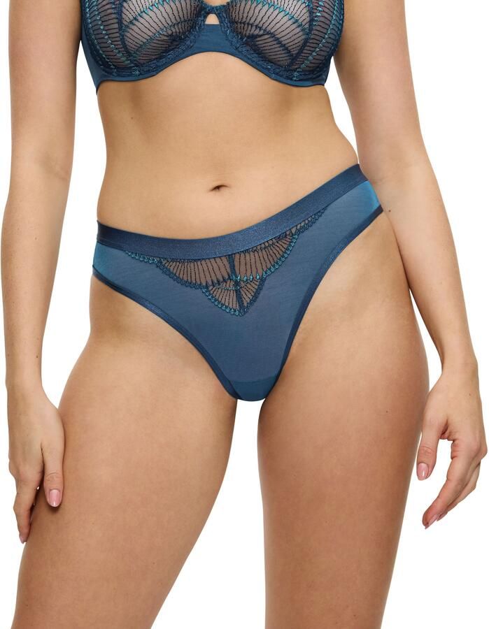 Triumph Brazilian slip Palina Sea Full Of Stars Keyhole-detail op de achterkant kant borduurwerk - Foto 4