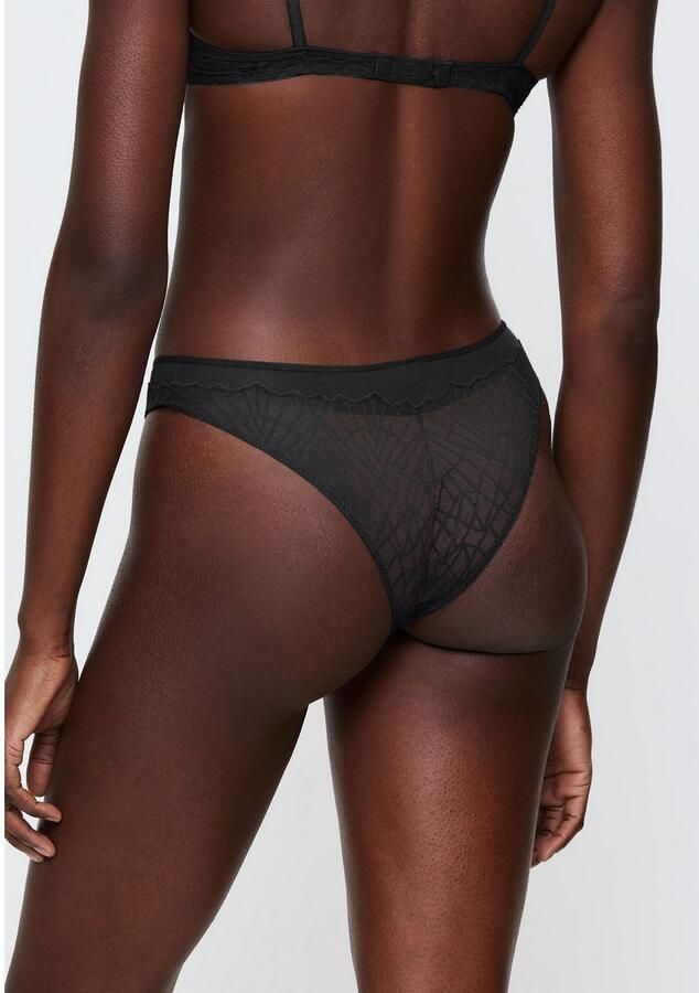 Triumph Brazilian slip That Night In Vegas van kant en mesh elastisch figuuraccentuerend elegant - Foto 2