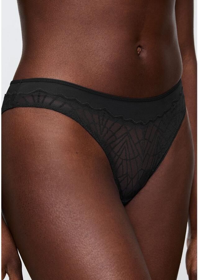 Triumph Brazilian slip That Night In Vegas van kant en mesh elastisch figuuraccentuerend elegant