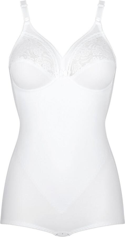 Triumph Corrigerende body Formfit BS X bloemenkant ronde ruguitsnijding diepe v-hals - Foto 2