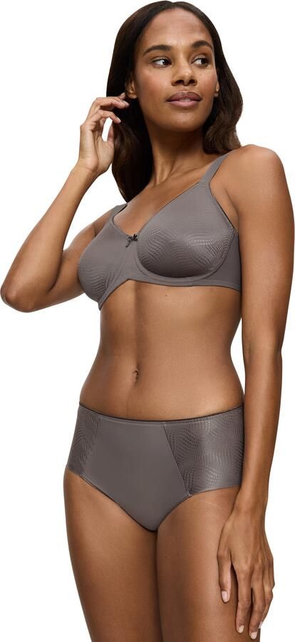 Triumph Hipster Essential Minimizer T glinsterend jacquardpatroon elastisch zacht ondoorzichtig - Foto 5