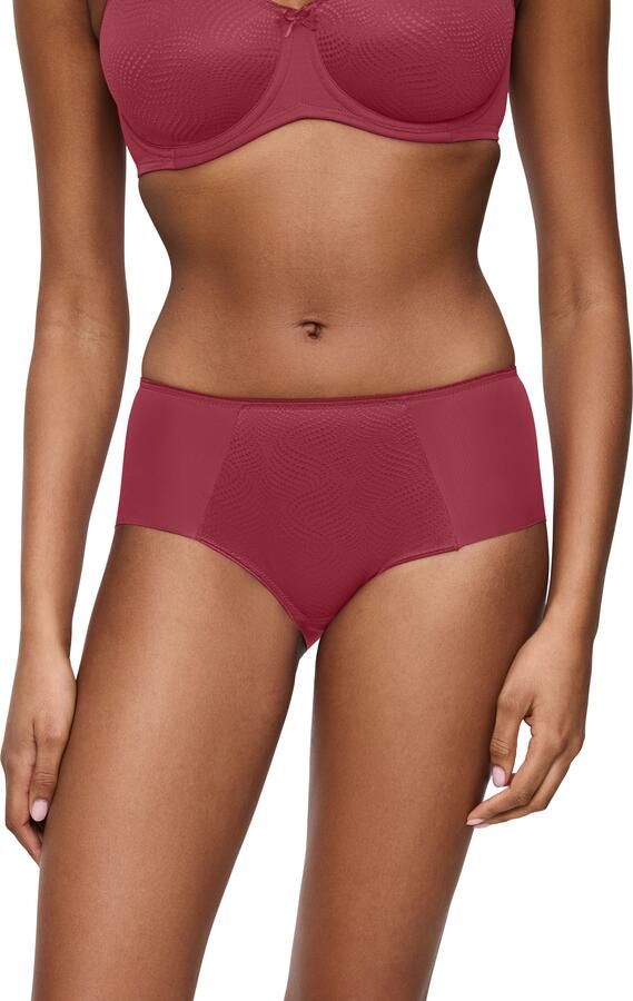 Triumph Hipster Essential Minimizer T glinsterend jacquardpatroon elastisch zacht ondoorzichtig - Foto 6