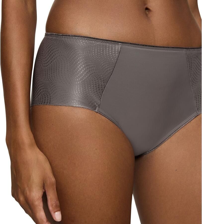 Triumph Hipster Essential Minimizer T glinsterend jacquardpatroon elastisch zacht ondoorzichtig