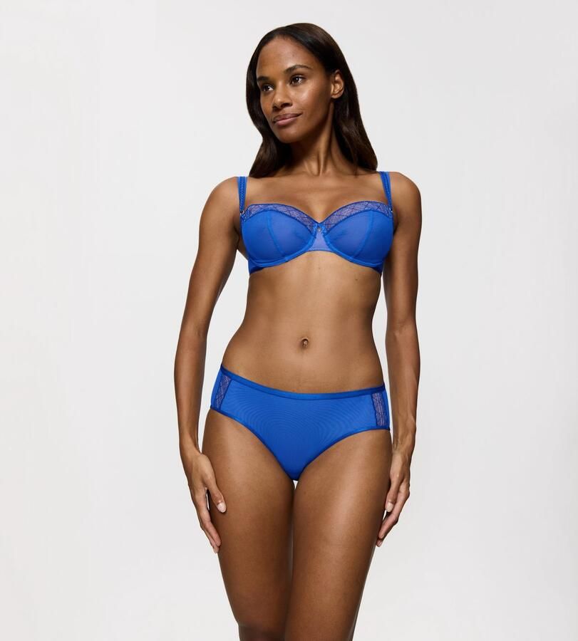 Triumph Hipster Palina Cosmic Heartbeat Keyhole-detail op de achterkant middelhoge band elastisch mesh - Foto 3