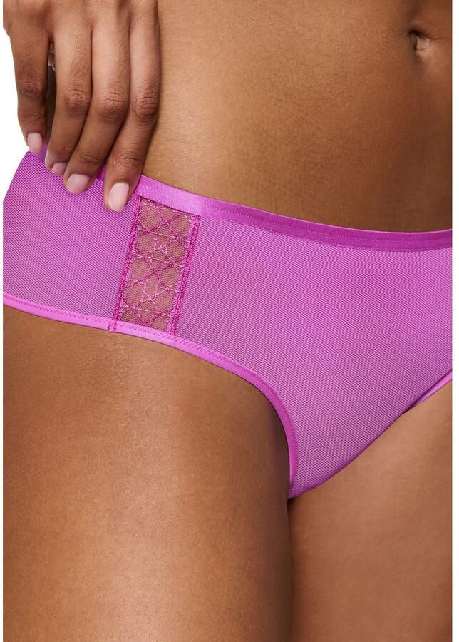 Triumph Hipster Palina Cosmic Heartbeat Keyhole-detail op de achterkant middelhoge band elastisch mesh