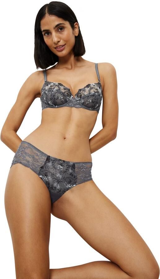 Triumph Hipster Sensual Spotlight vrouwelijk kant bloemenborduurwerk elastisch klassieke fit - Foto 4