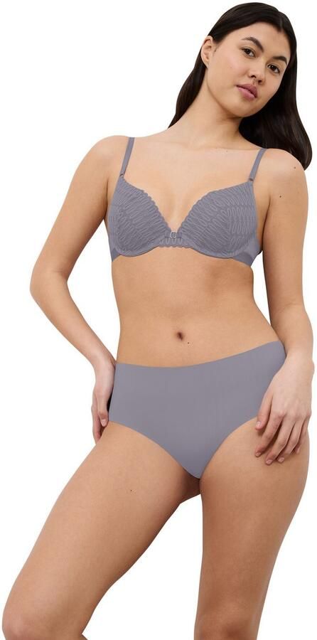 Triumph Maxislip Pretty Micro naadloos vrouwelijk kant microvezel hoge bedekking - Foto 4