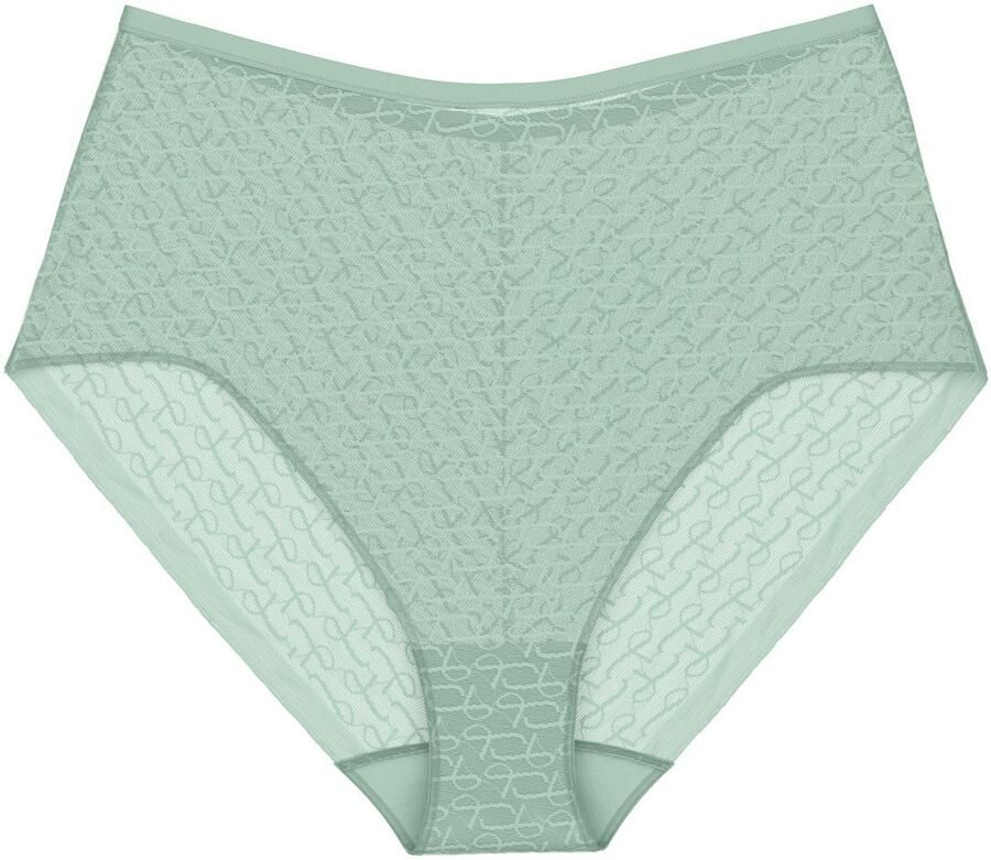 Triumph Maxislip Signature Sheer Monogram-tule kant getailleerd - Foto 4
