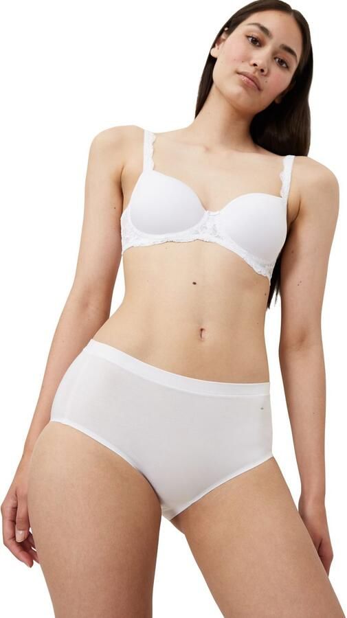 Triumph High waist slip in effen design in een set van 2 stuks model 'Smart Natural MAXI' - Foto 6