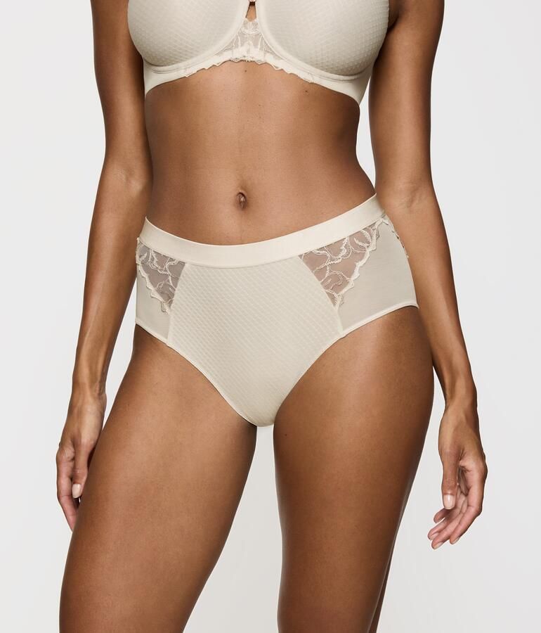 Triumph Maxislip Wild Azalea Florale Kant hoog uitgesneden satijnen rand elastisch - Foto 5