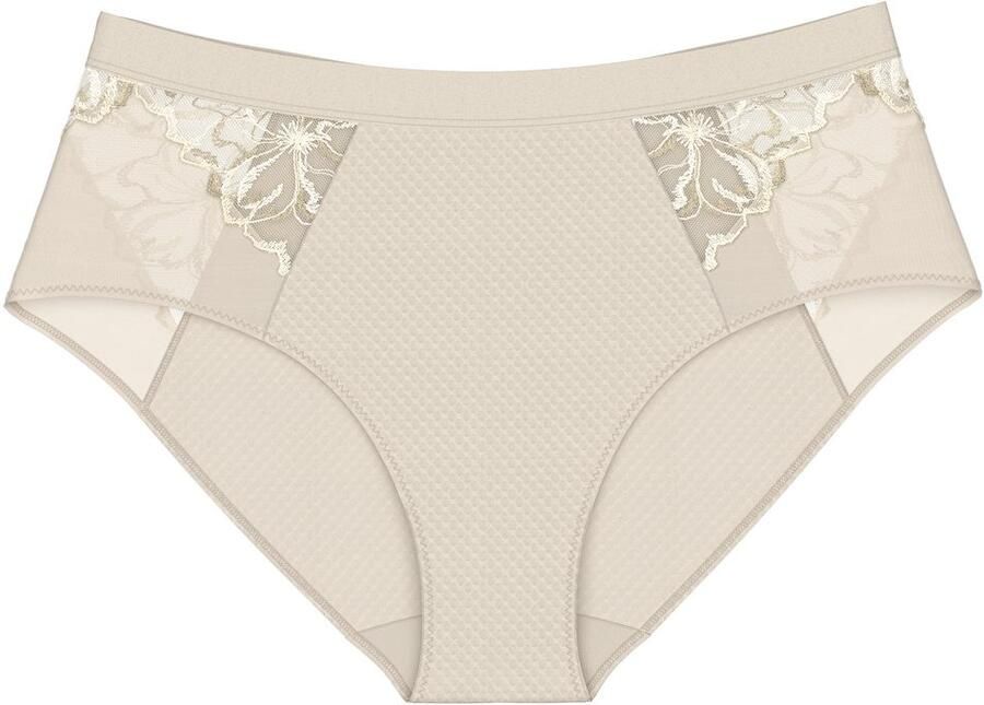 Triumph Maxislip Wild Azalea Florale Kant hoog uitgesneden satijnen rand elastisch - Foto 4