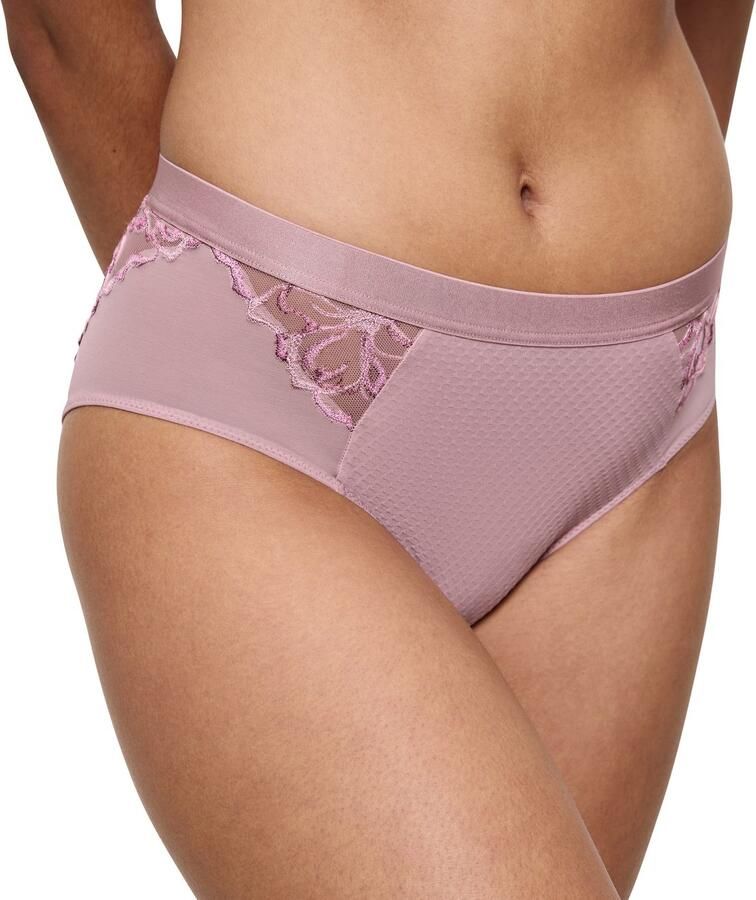 Triumph Maxislip Wild Azalea Florale van jacquard met borduursel vor d zacht comfortabel