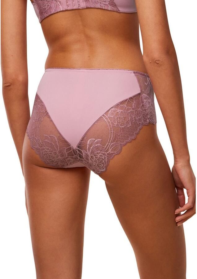 Triumph Maxislip Wild Peony Florale bloemenkant hoog getailleerd elastisch - Foto 3