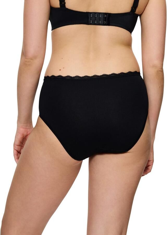 Triumph Midislip Feel Of Cotton zacht zonder zijnaden smalle kanten band (Set van 2) - Foto 3