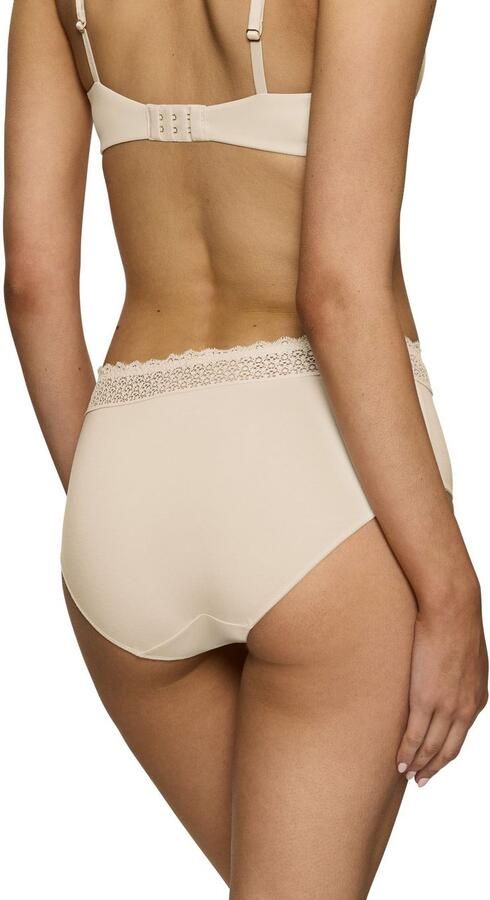 Triumph Midislip Feel of Modal zeer zacht elastische tailleband met kant licht (Set van 2) - Foto 5
