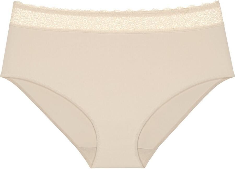 Triumph Midislip Feel of Modal zeer zacht elastische tailleband met kant licht (Set van 2) - Foto 3