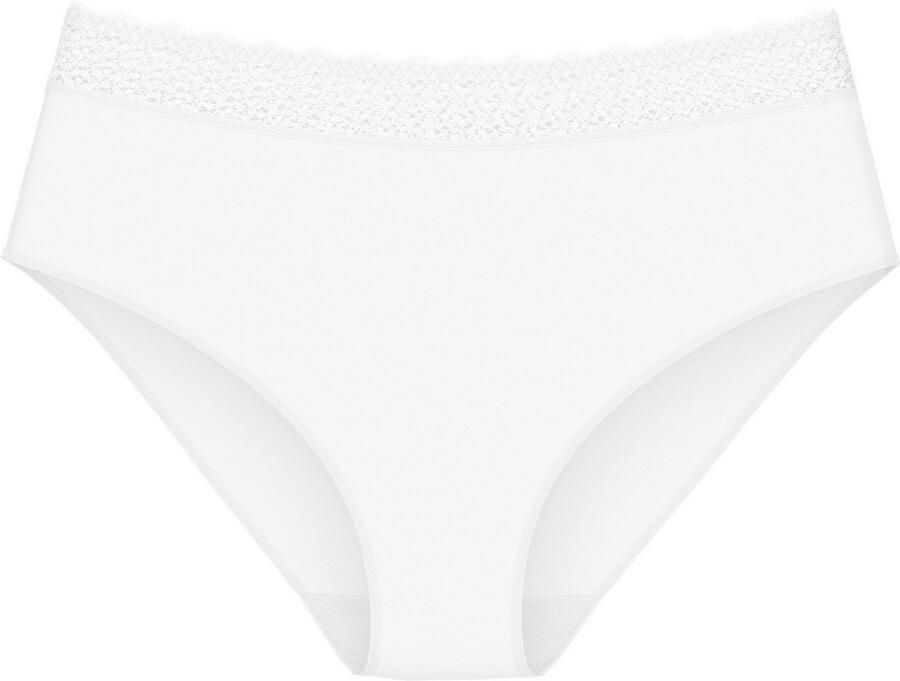 Triumph Midislip Feel of Modal zeer zacht elastische tailleband met kant licht (Set van 2)