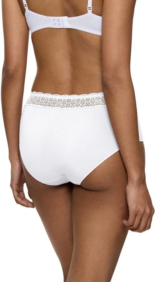 Triumph Midislip Feel of Modal zeer zacht elastische tailleband met kant licht (Set van 2) - Foto 4