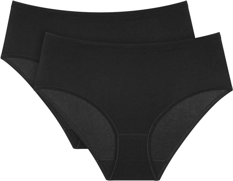 Triumph Midislip Sense Of Cotton zacht zonder zijnaden elastisch (Set van 2) - Foto 6