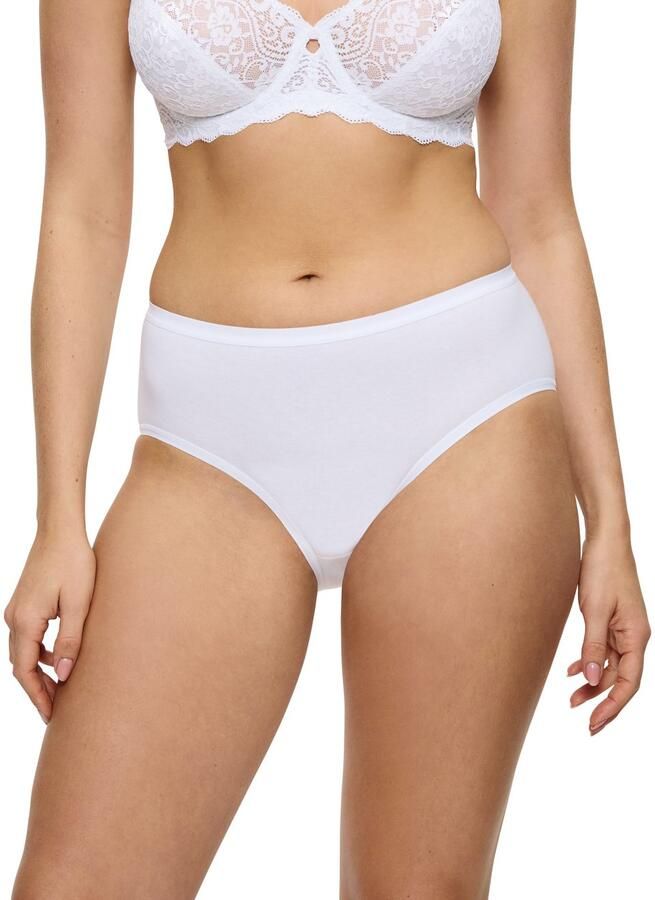 Triumph Midislip Sense Of Cotton zacht zonder zijnaden elastisch (Set van 2) - Foto 4