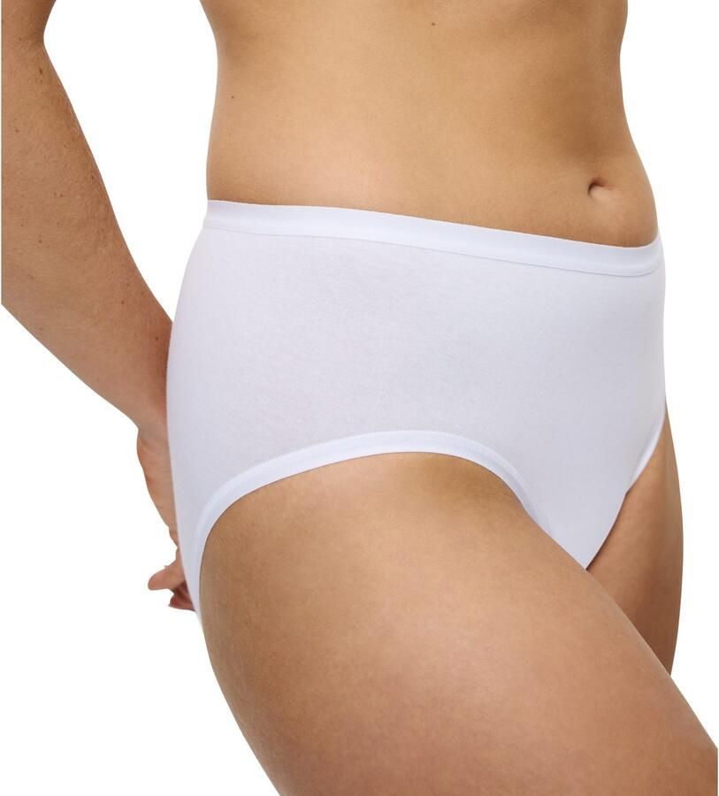 Triumph Midislip Sense Of Cotton zacht zonder zijnaden elastisch (Set van 2)