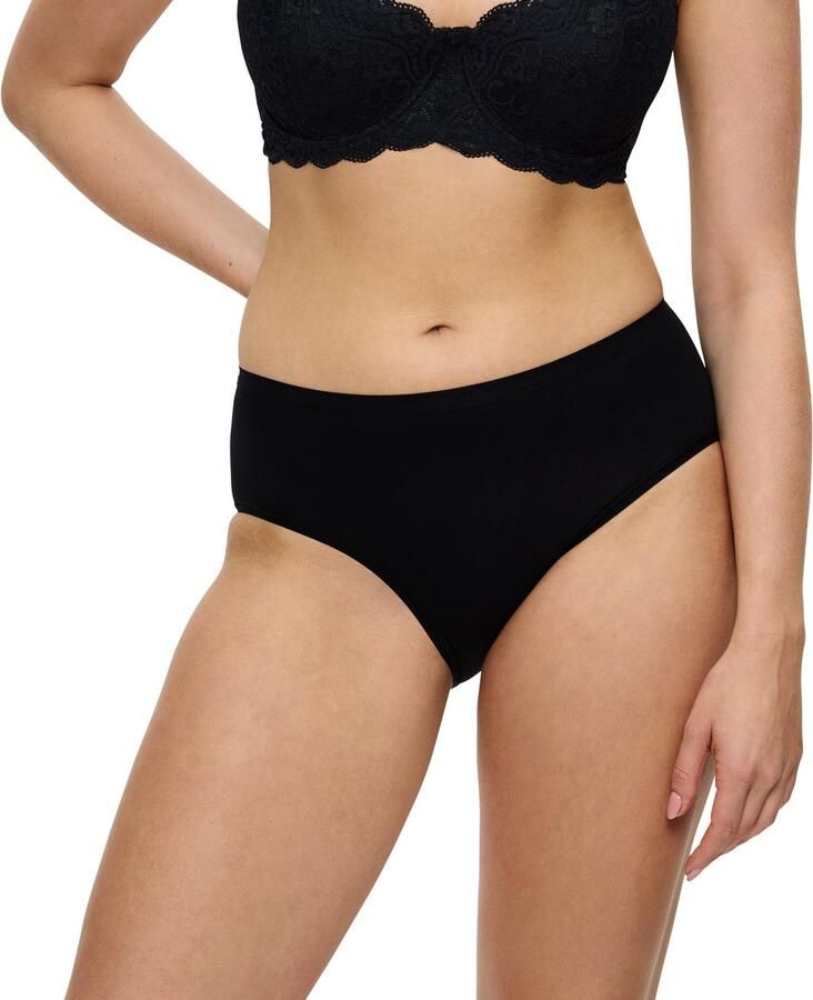 Triumph Midislip Sense Of Cotton zacht zonder zijnaden elastisch (Set van 2)