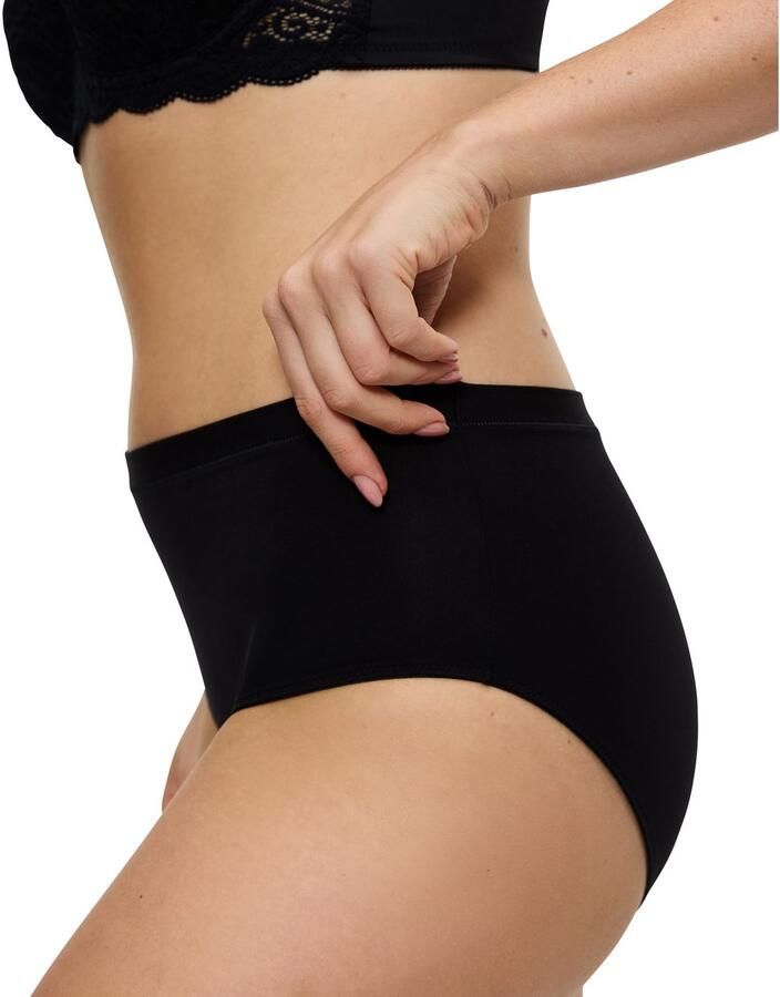 Triumph Midislip Sense of Modal met hogere band van modal zacht en nauwelijks zichtbaar (Set van 2)