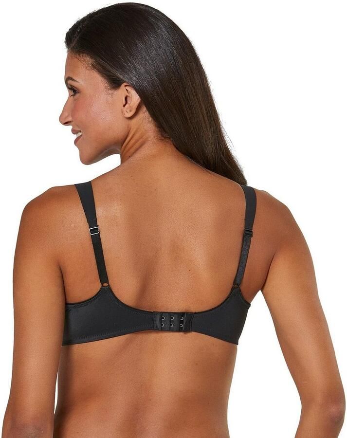 Triumph Minimizer-bh Essential Minimizer Glinsterend jacquardpatroon met beugel kleine satijnen strik - Foto 6