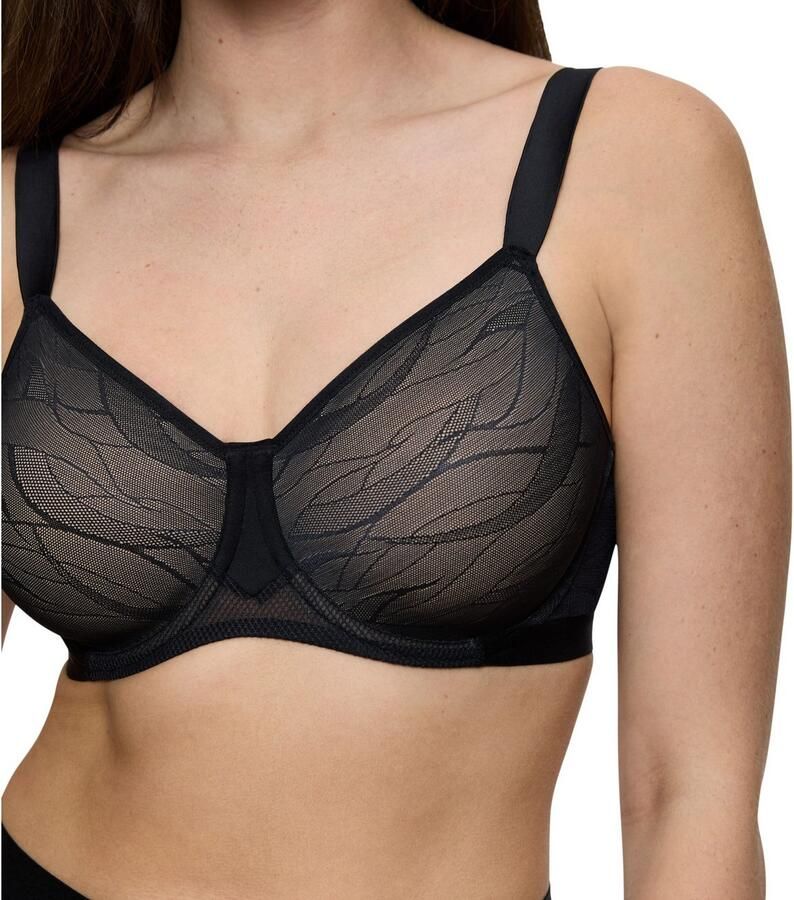Triumph Minimizer-bh Airy Sensation W01 Cup C-G ongevulde cups met delicaat kant comfortabele beugels - Foto 2