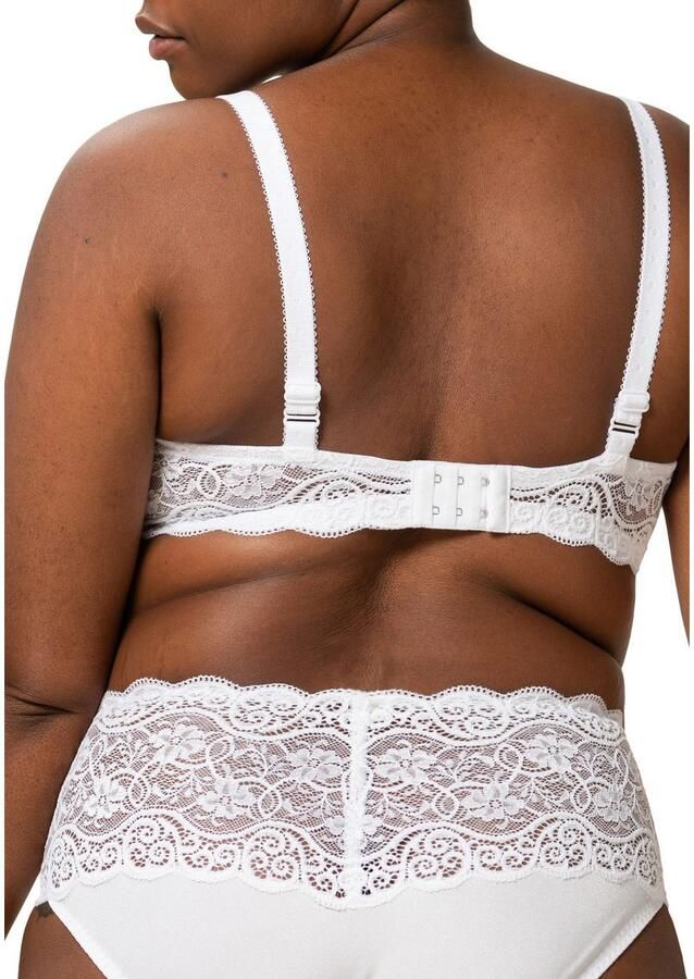 Triumph Minimizer-bh Amourette 300 W01 Verkleint de borst optisch met één cupmaat kanten details